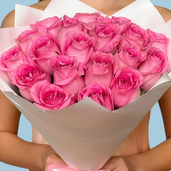  Kemer Florist Bouquet of 31 Pink Roses