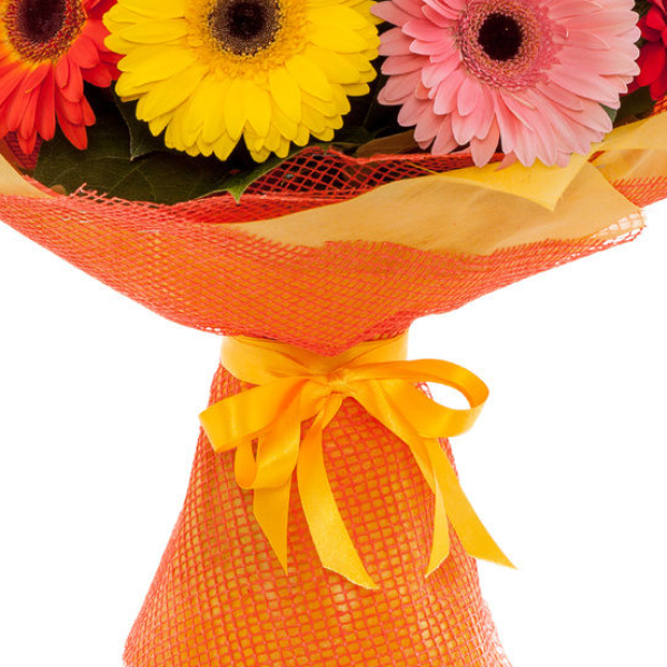  Kemer Flower Delivery Stylish Gelbera Bouquet