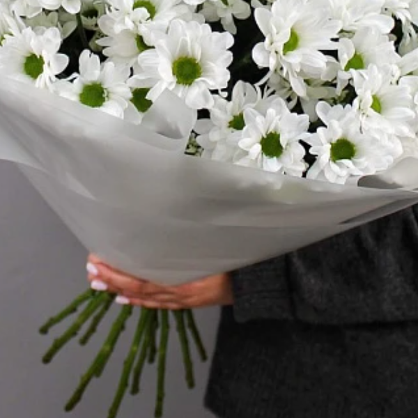  Kemer Flower White Chrysanthemum Bouquet