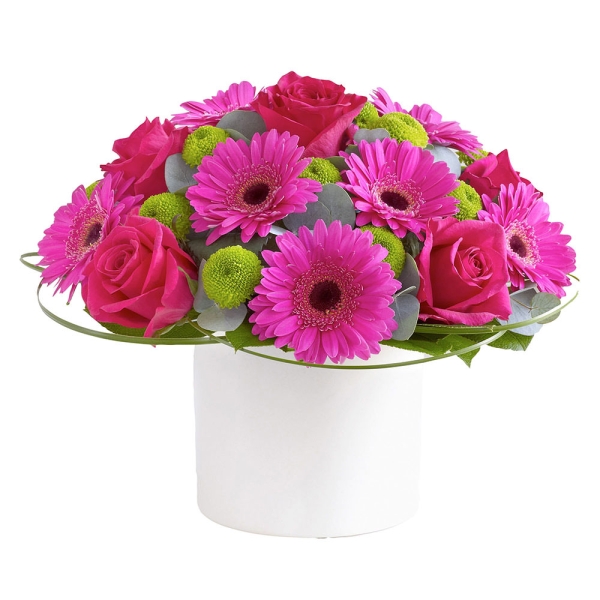 Kemer Florist Gelbera Roses in Box