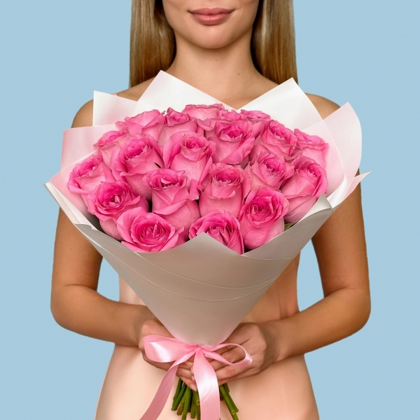  Kemer Florist Bouquet of 31 Pink Roses