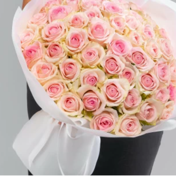  Kemer Florist Bouquet of 51 Pink Roses