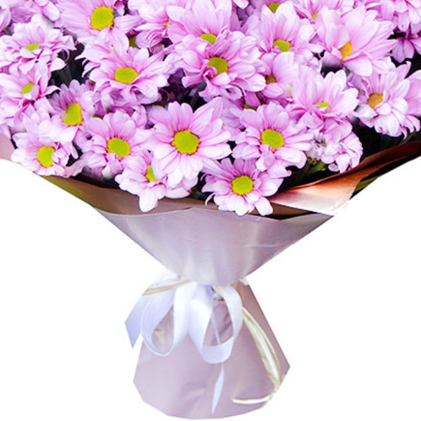  Kemer Flower Delivery Purple Chrysanthemum Bouquet